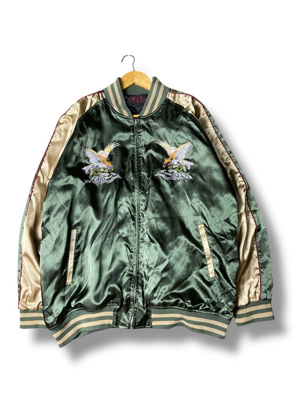 Japanese Brand Japanese Traditional Style Brand Sukajan Jacket (156) Size US XXL / EU 58 / 5 - 1 Thumbnail