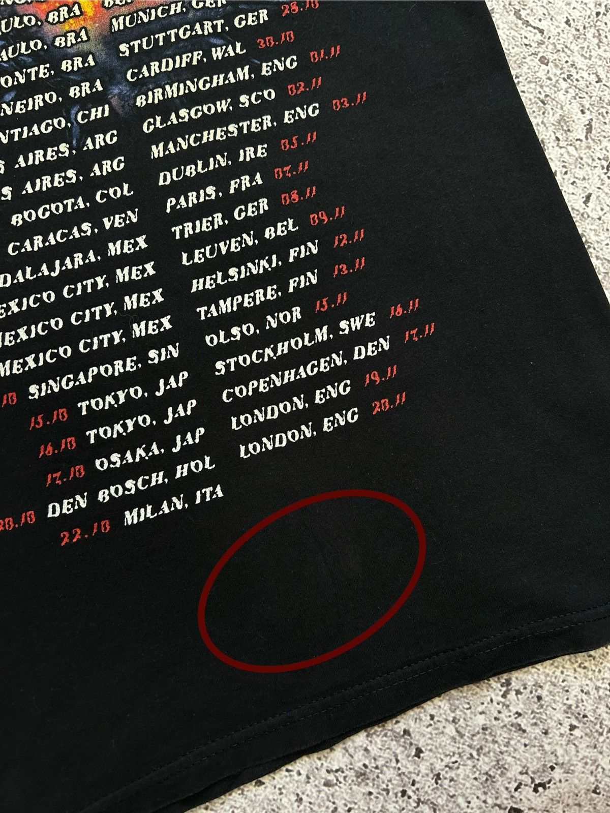 Band Tees Vintage Slayer The Unholy Alliance Tour 2006 T-Shirt Y2K Size US S / EU 44-46 / 1 - 11 Thumbnail