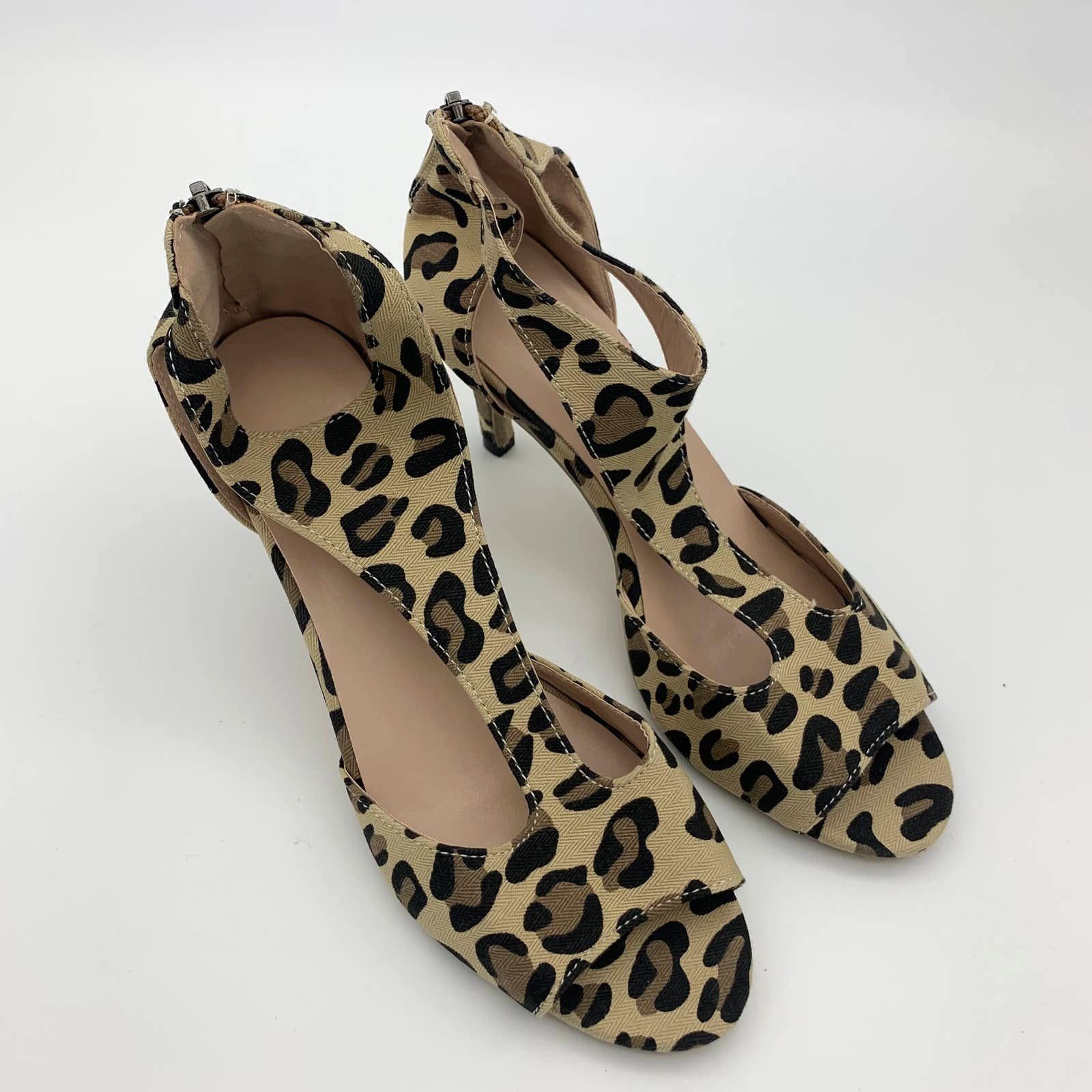 Other Heeled Sandals Womens Size 8 Peep Toe Pump Heel Size US 8 / IT 38 - 1 Thumbnail