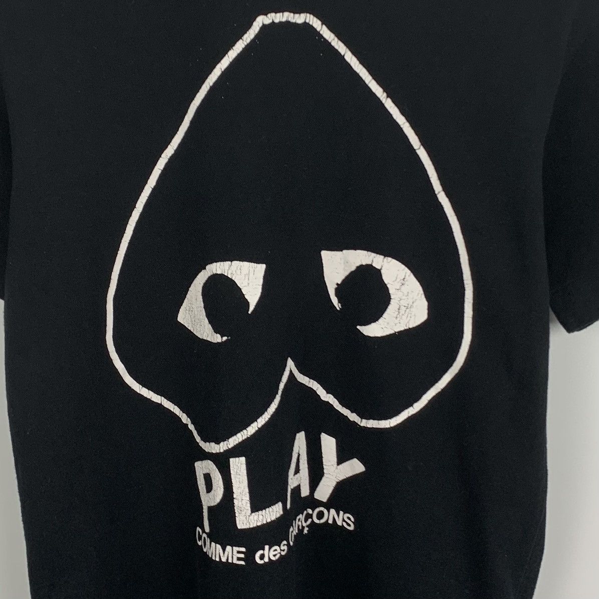Comme des Garcons PLAY Comme Des Garcons Play Tee Japanese Big Logo Size US M / EU 48-50 / 2 - 4 Thumbnail