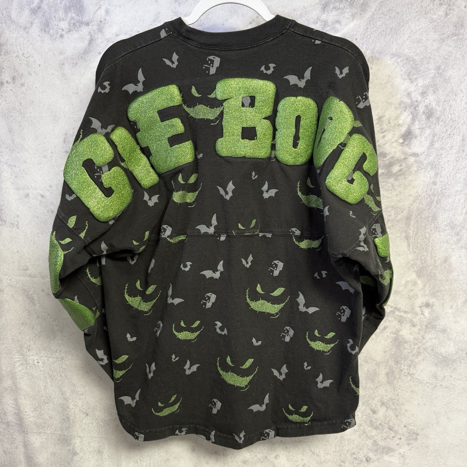 Disney Oogie Boogie Disney Spirit Jersey Men’s M 22.5x26.5 Black Pu Size US M / EU 48-50 / 2 - 2 Thumbnail