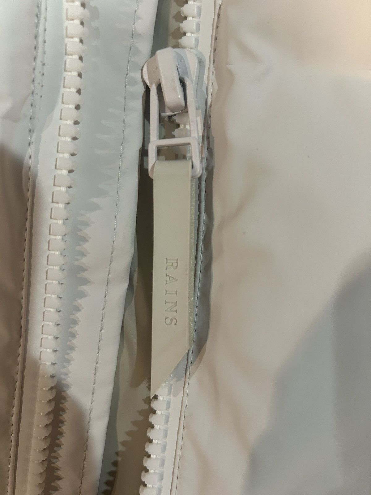 Rains Rains White Alta Puffer Jacket Size S / US 4 / IT 40 - 7 Thumbnail