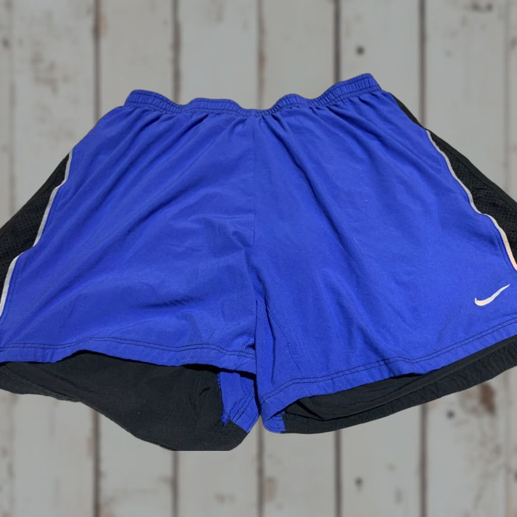 Nike Nike Women's Heatgear Running Shorts Athletic Multicolor Regular Medium Loose Fit Cross Training Size 32" / US 10 / IT 46 - 1 Thumbnail