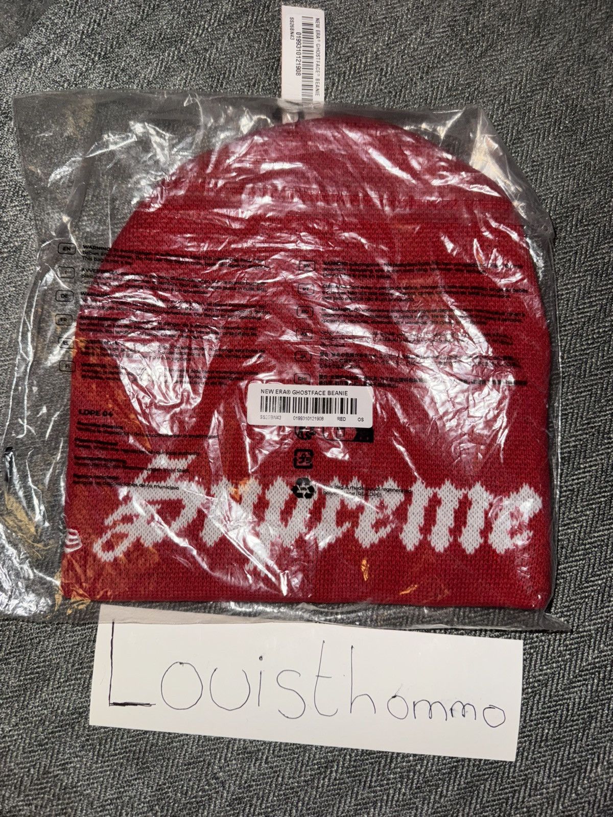 Supreme Supreme New Era® Ghostface® / Scream Beanie Size ONE SIZE - 2 Thumbnail