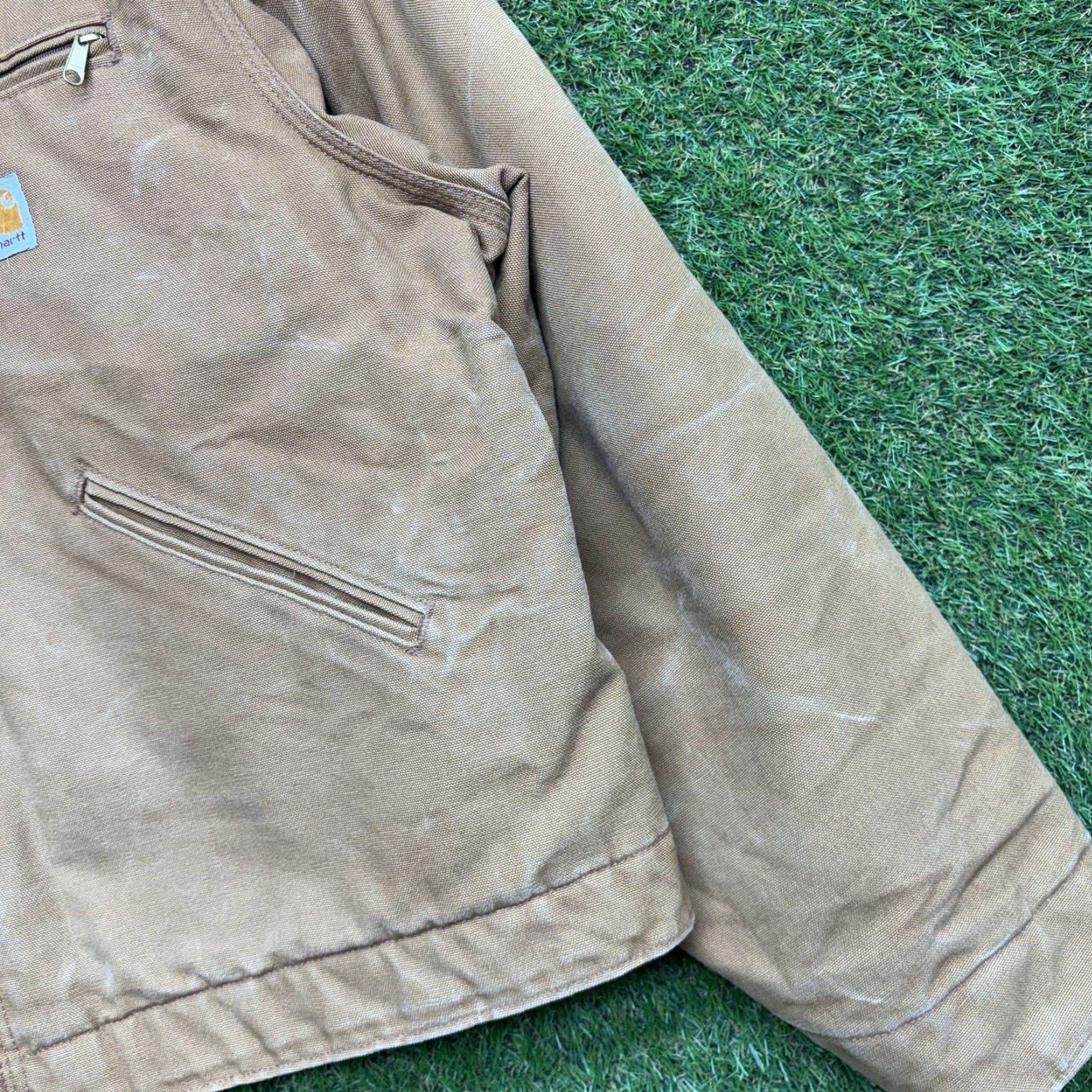 Carhartt VINTAGE Carhartt Detroit Jacket Mens 48 Canvas Work Shirt? Size US M / EU 48-50 / 2 - 5 Thumbnail