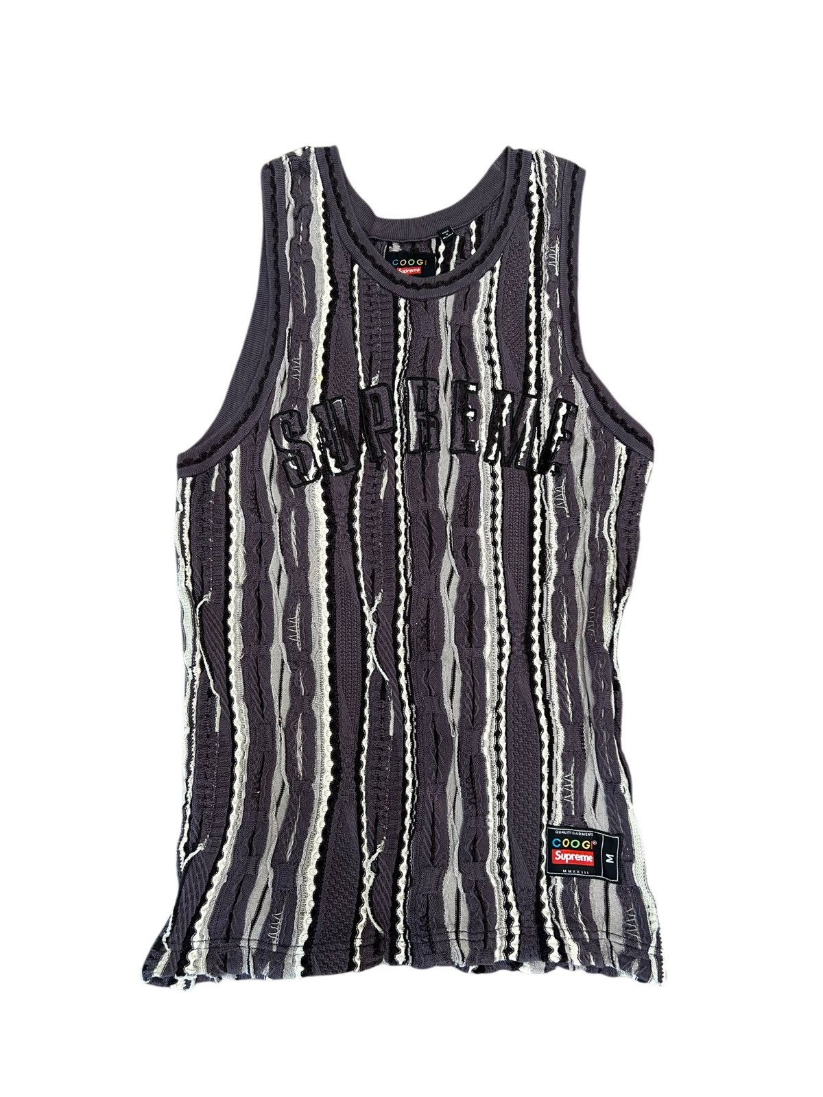 Coogi × Supreme Supreme Coogi Basketball Jersey Black Size US M / EU 48-50 / 2 - 1 Thumbnail