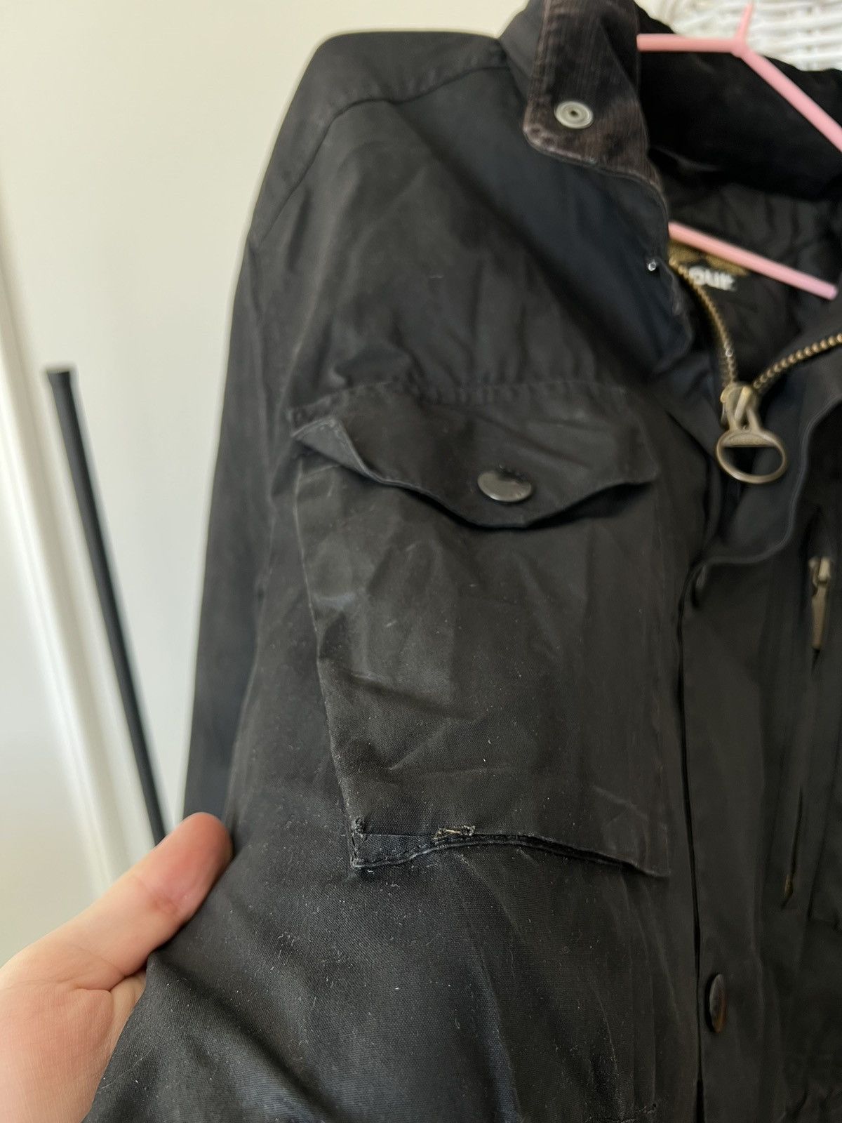 Barbour BARBOUR Sapper Wax Jacket Black Size US L / EU 52-54 / 3 - 8 Thumbnail