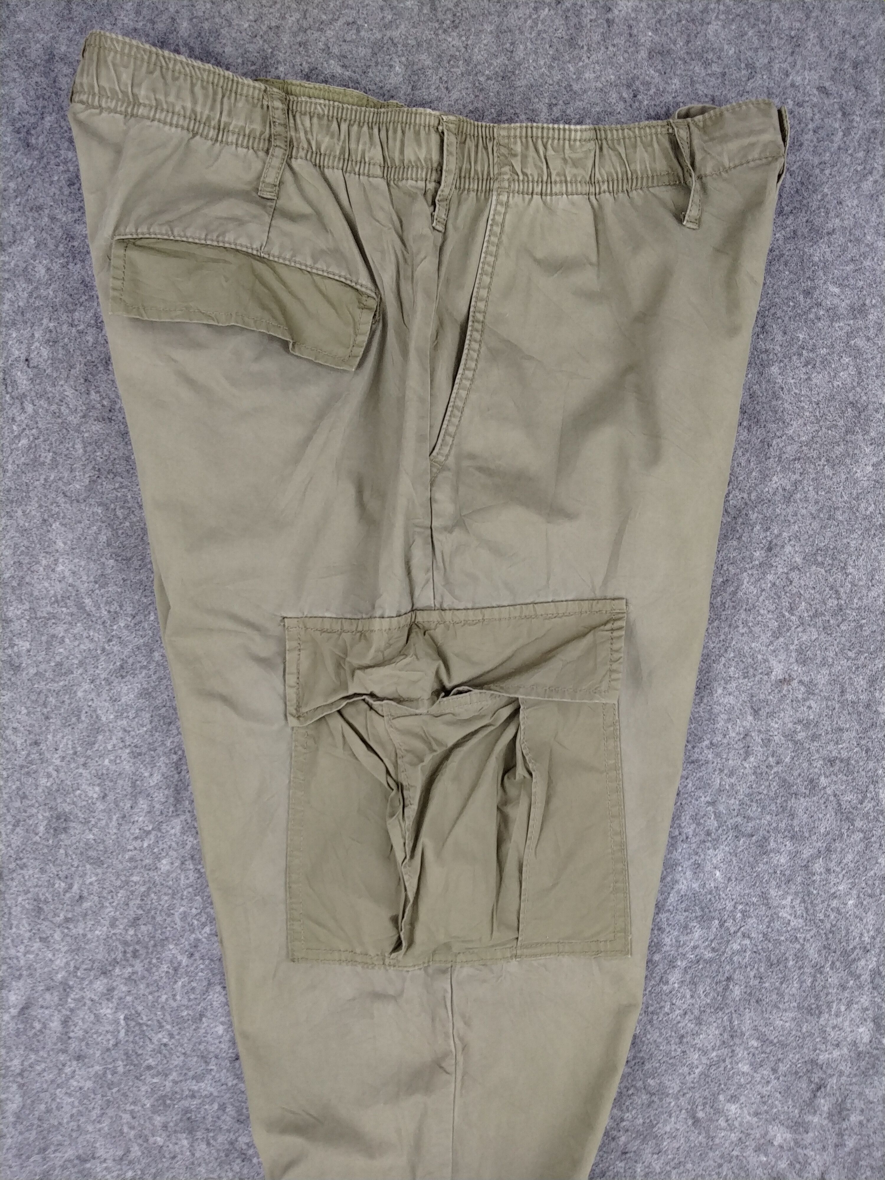 Japanese Brand Elastic/Drawstring Waist Japanese Brand Cargo 32x27.5 -CP075 Size US 32 / EU 48 - 5 Thumbnail