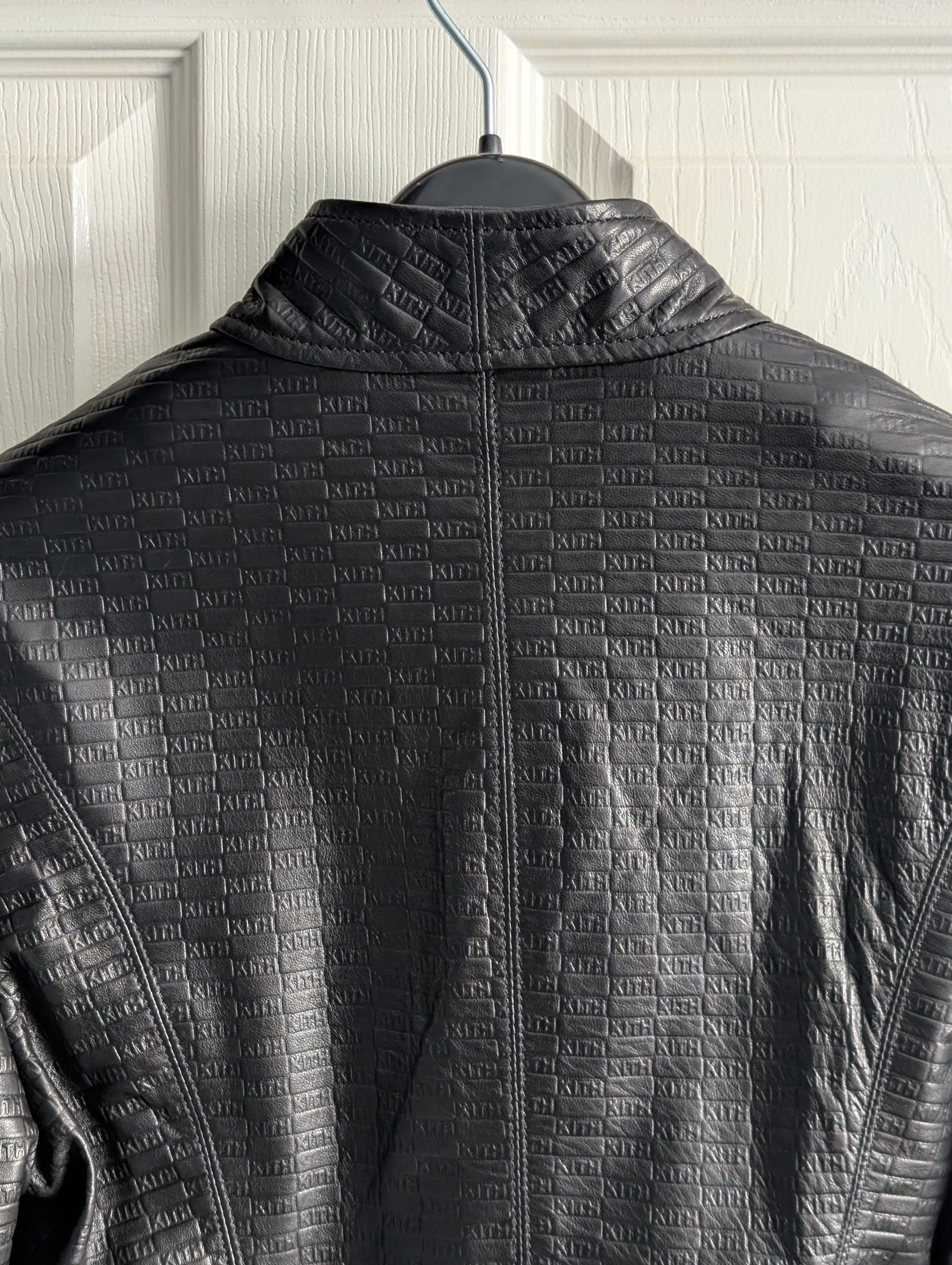 Kith Lisa for Kith Women Nikita Monogram Leather Zip Top Size S / US 4 / IT 40 - 5 Thumbnail