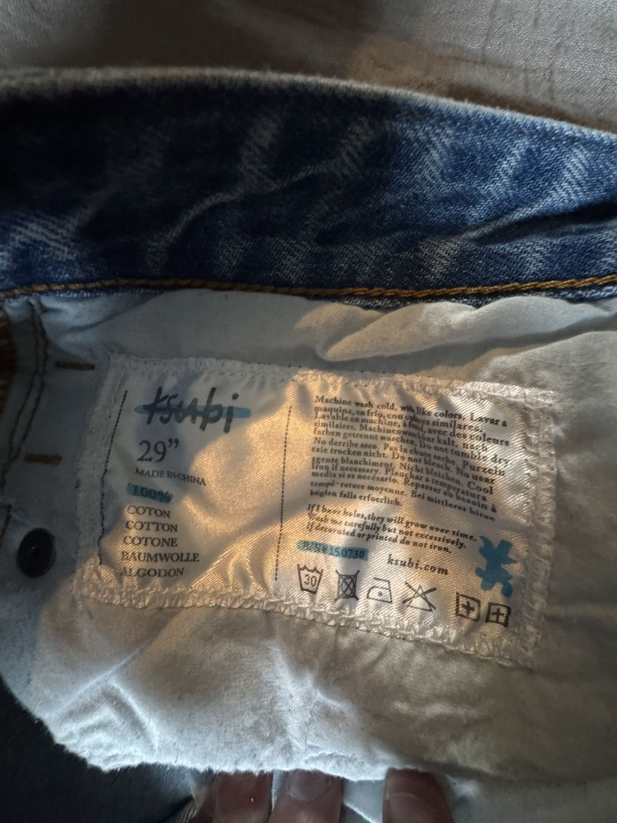 Ksubi Ksubi Denim Jeans Simple Cut Size US 29 - 5 Thumbnail