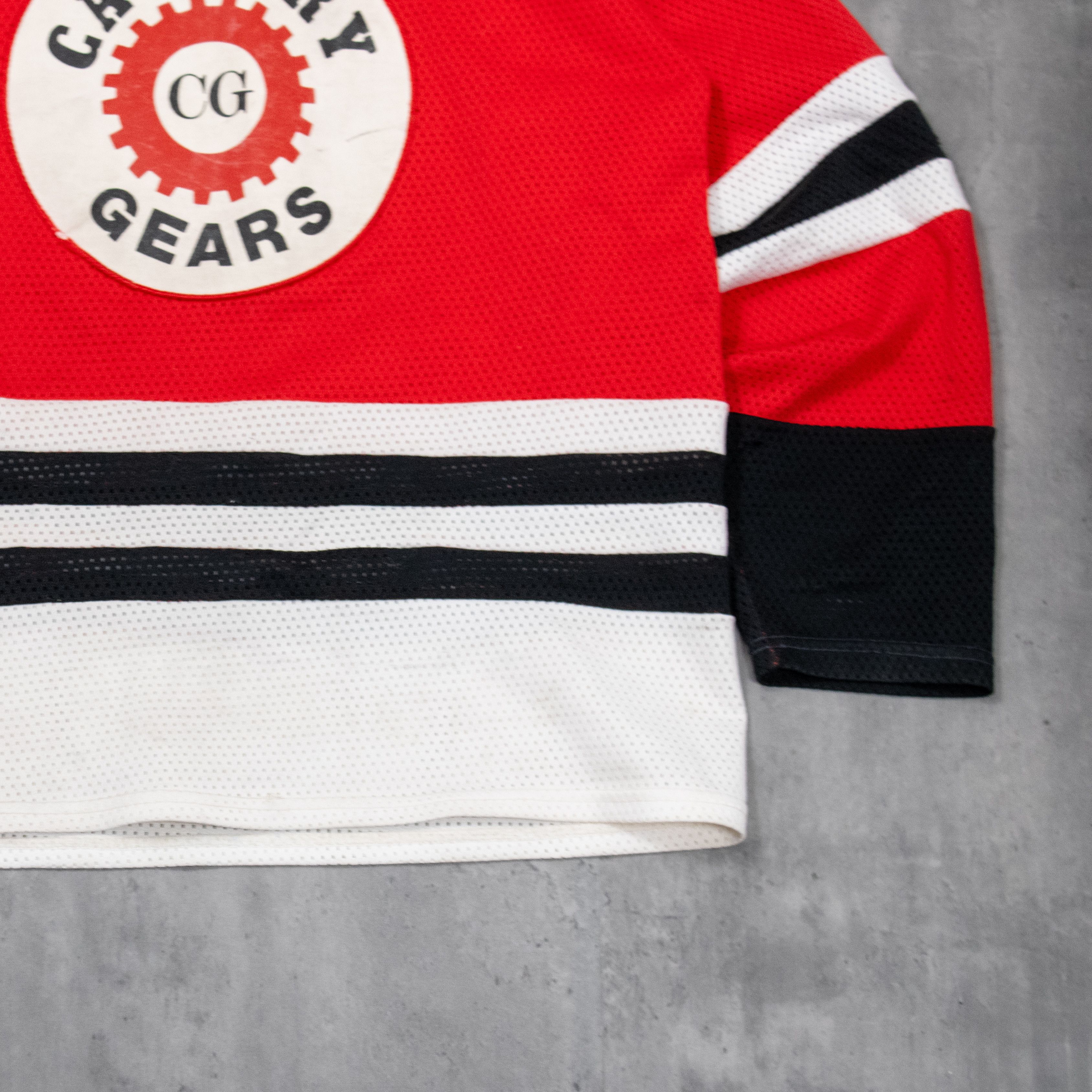 Vintage Vintage 1990's 90's Calgary Gear's Red Oversize Red Jersey Size US XL / EU 56 / 4 - 3 Thumbnail