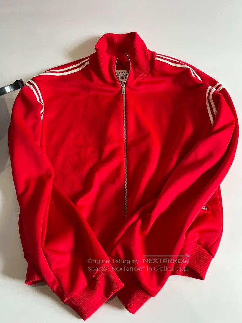 Maison Margiela Maison Margiela Red sportswear jacket Size US S / EU 44-46 / 1 - 1 Thumbnail