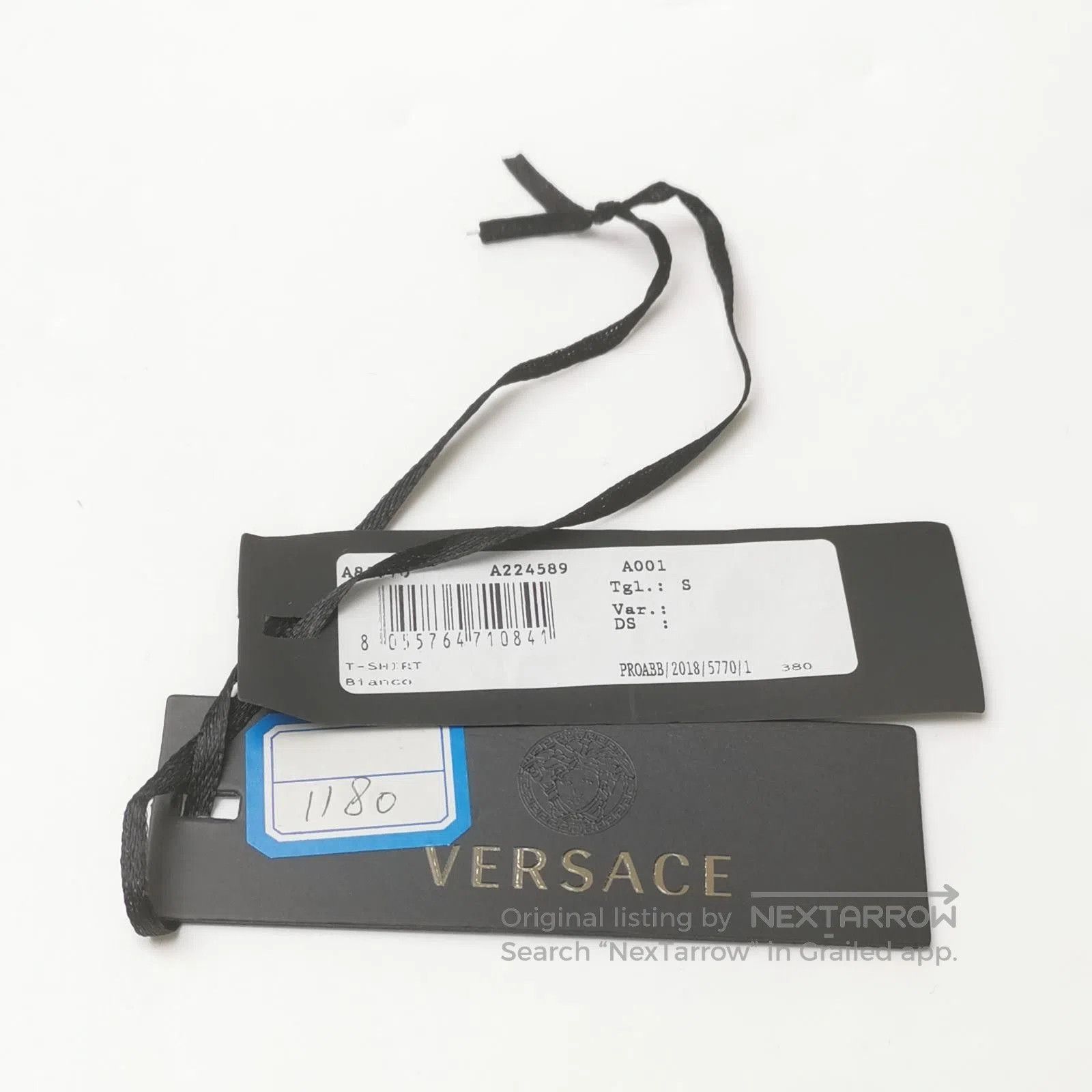 Versace Versace White Medusa Print T-Shirt S. Size US S / EU 44-46 / 1 - 1 Thumbnail