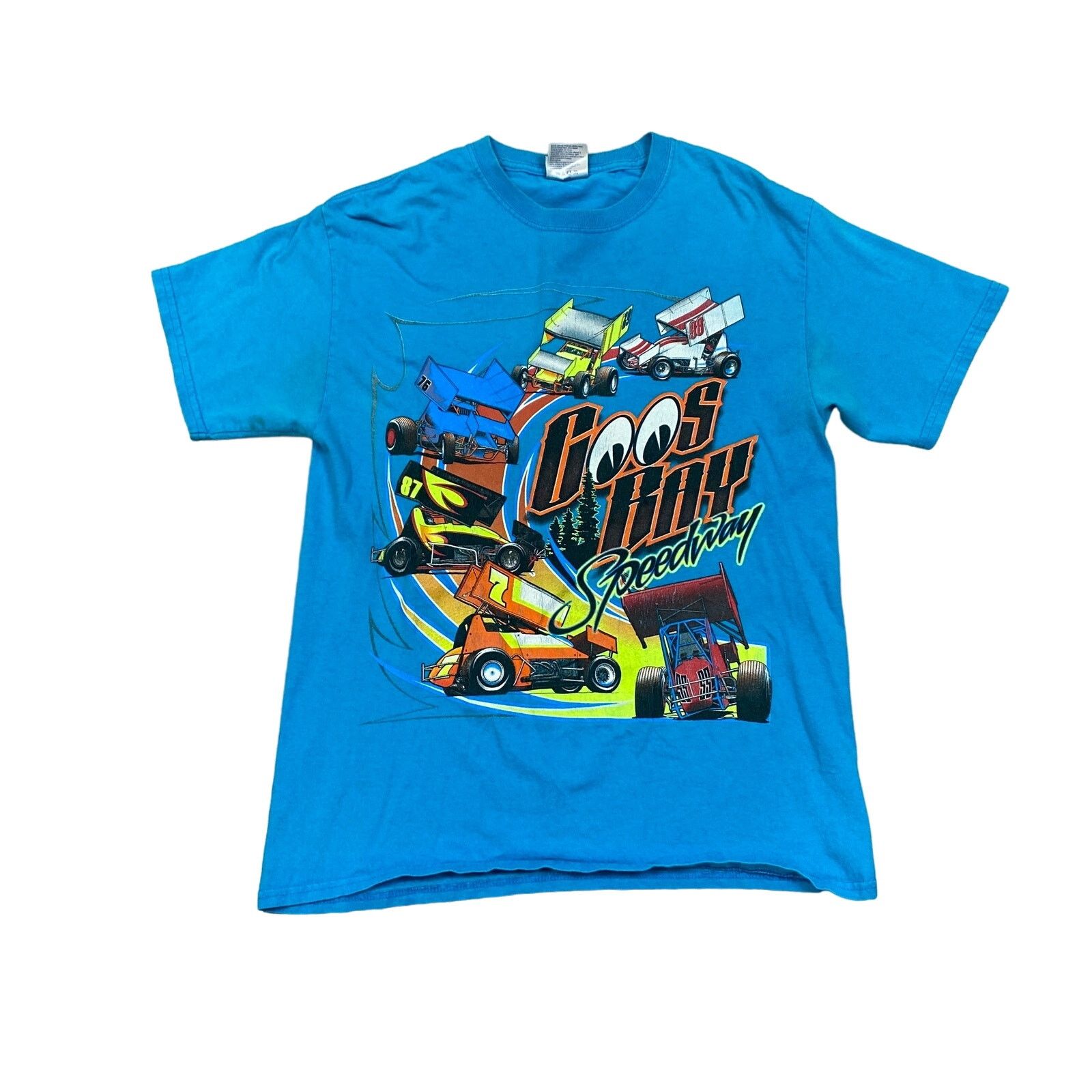 Other Coos Bay Speedway Oregon Racing Short Sleeve T Shirt M Y2K Size US M / EU 48-50 / 2 - 1 Thumbnail