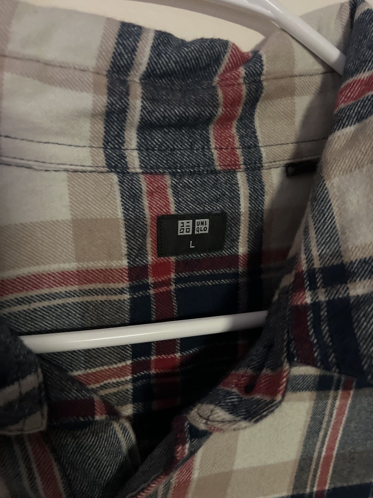 Uniqlo Uniqlo Flannel Shirt Size US L / EU 52-54 / 3 - 3 Thumbnail