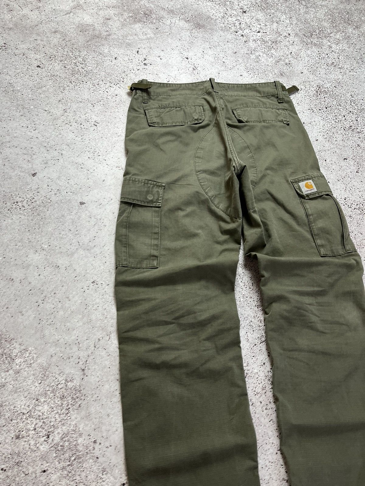 Carhartt × Carhartt Wip × Vintage 🐲Carhartt Cargo Pants Vintage Aviation Pant Size US 32 / EU 48 - 6 Thumbnail