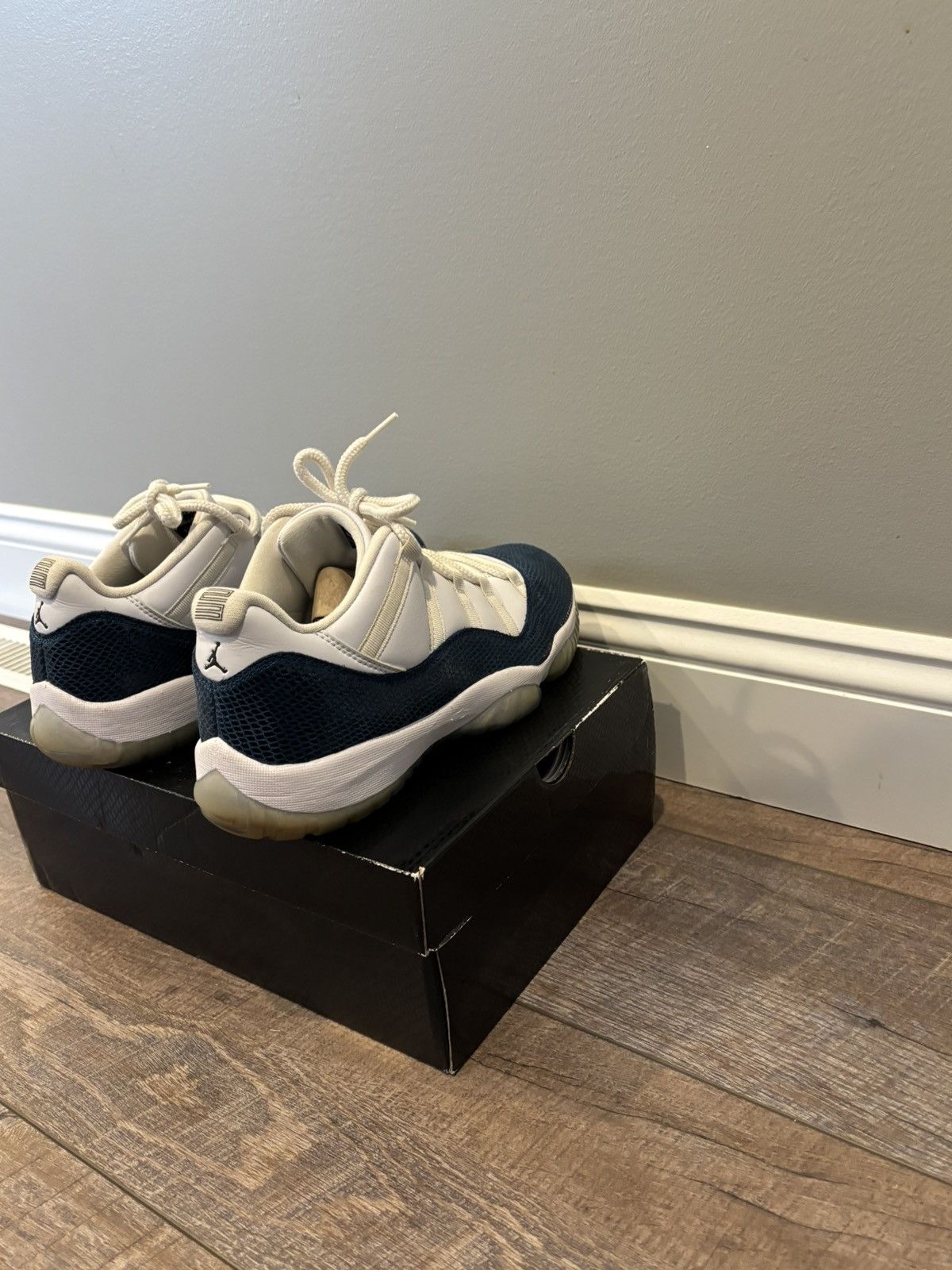 Jordan Brand Jordan 11 Retro Low ‘Navy Snakeskin’ 2019 Size US 11 / EU 44 - 12 Thumbnail