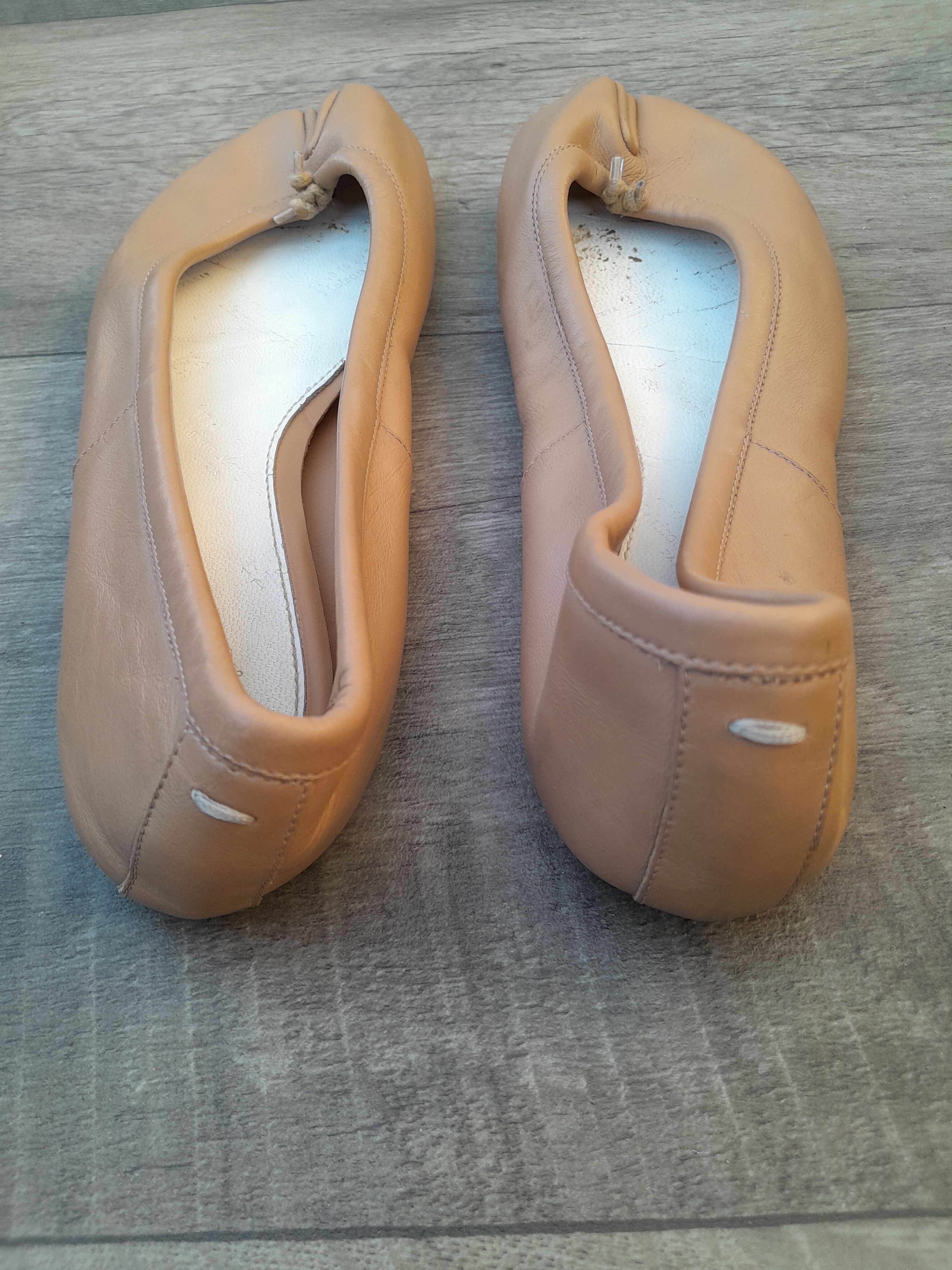 Maison Margiela Tabi leather ballet flats Size US 5 / IT 35 - 7 Thumbnail