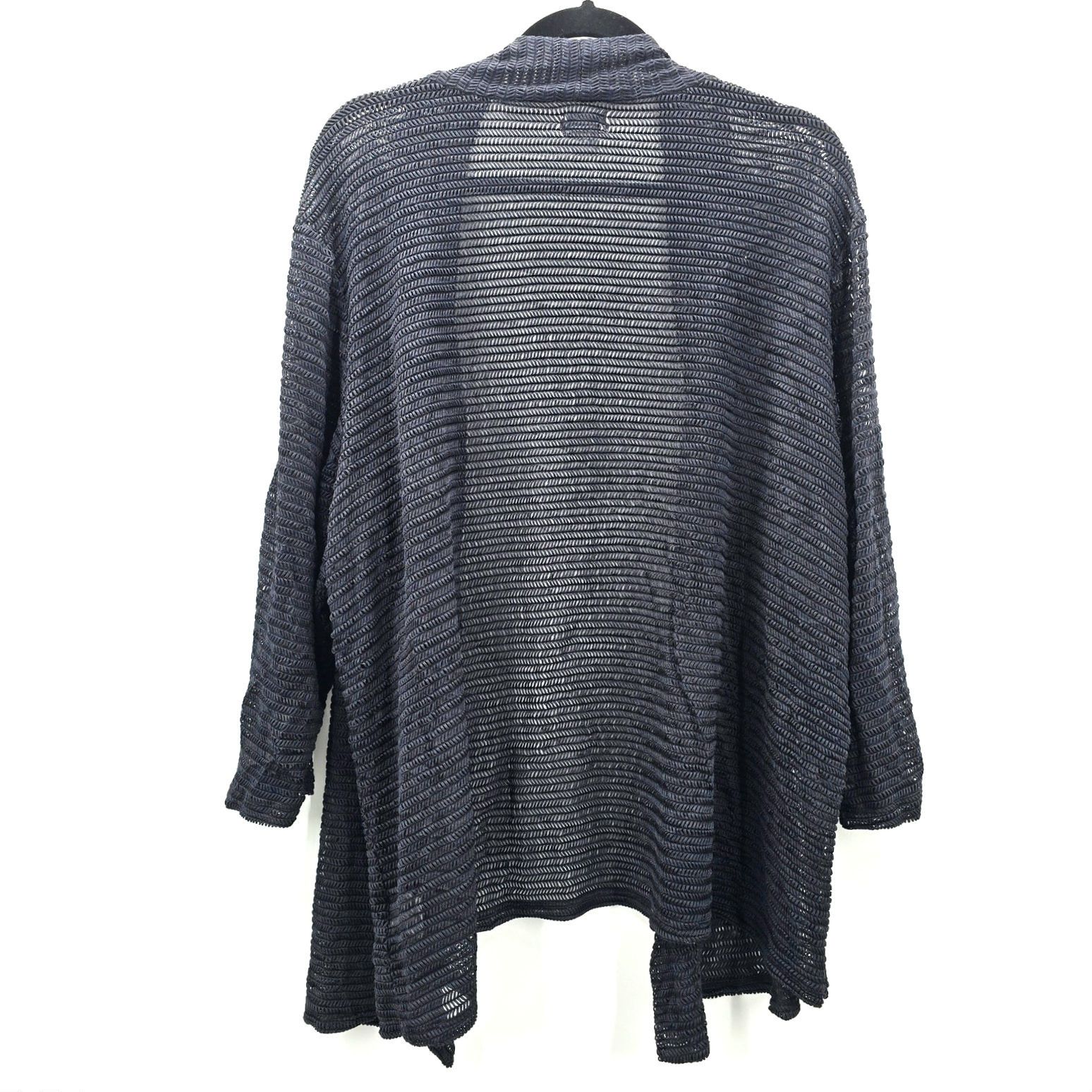 Other Jaclyn Smith Navy Blue Open Front Cardigan Sweater Plus 3XL Size 3XL / US 20-22 - 2 Thumbnail