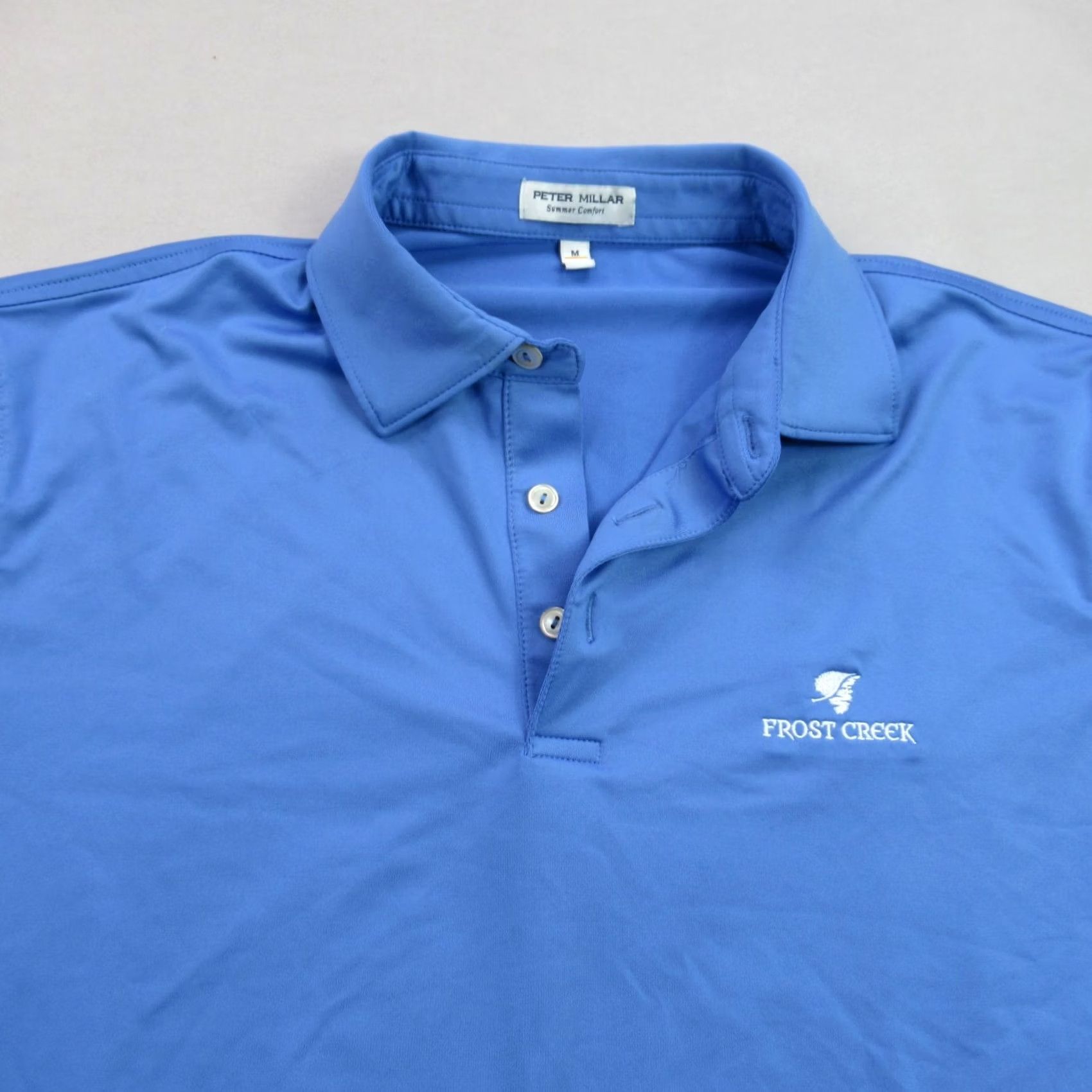 Peter Millar Peter Millar Polo Shirt Golf Blue Casual Mens M Short Sleeve Shirt Size US M / EU 48-50 / 2 - 3 Thumbnail