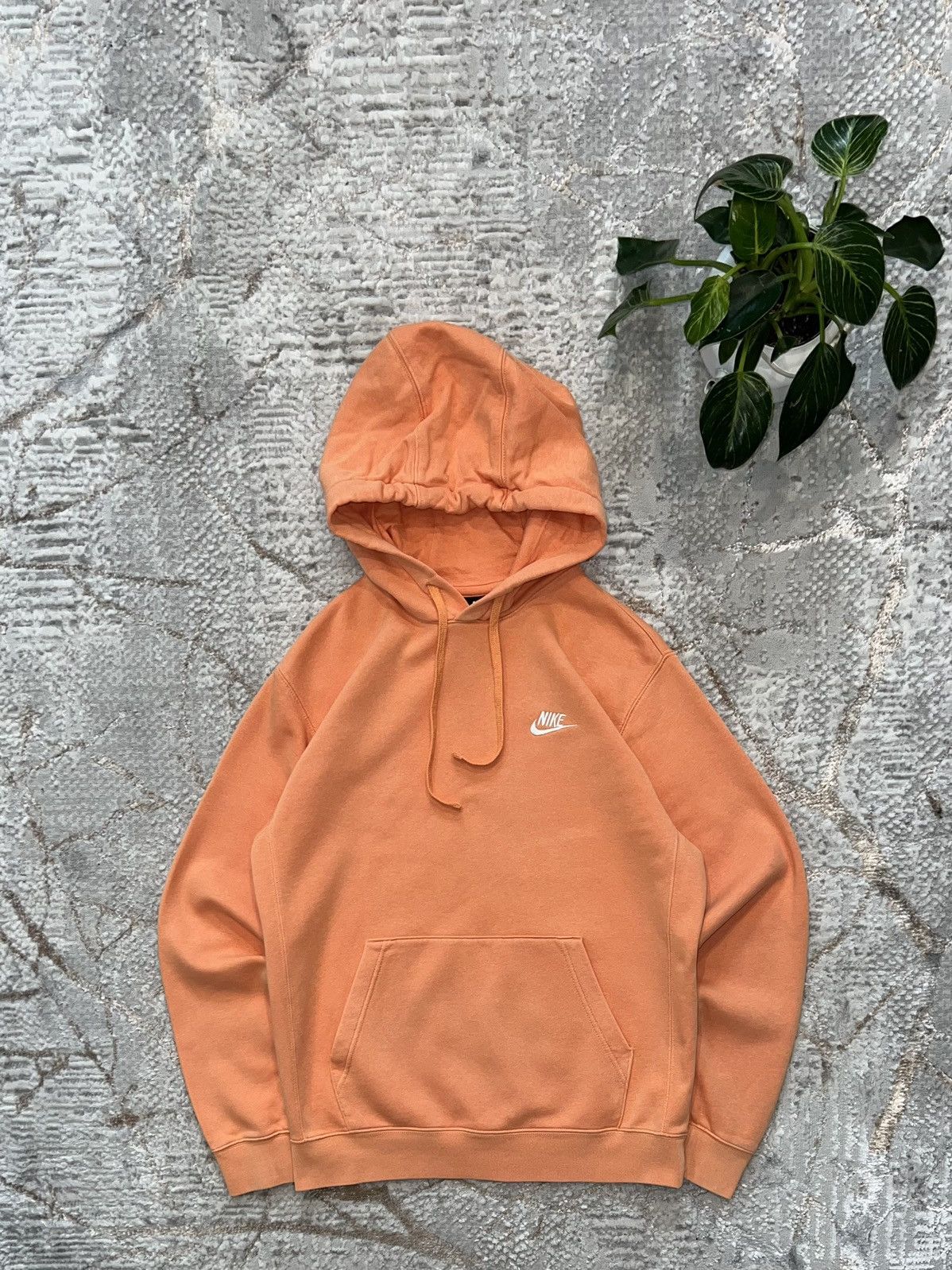 Nike × Vintage NIKE CLUB 🦍 OVERSIZE HOODIE SWEATSHIRT Y2K CREWNECK Size US S / EU 44-46 / 1 - 1 Thumbnail
