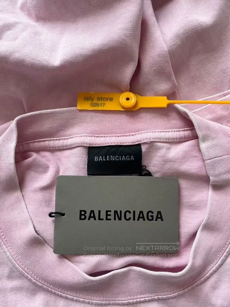 Balenciaga Balenciaga Letter Shadow Printed Short Sleeve T-Shirt Size L / US 10 / IT 46 - 5 Thumbnail