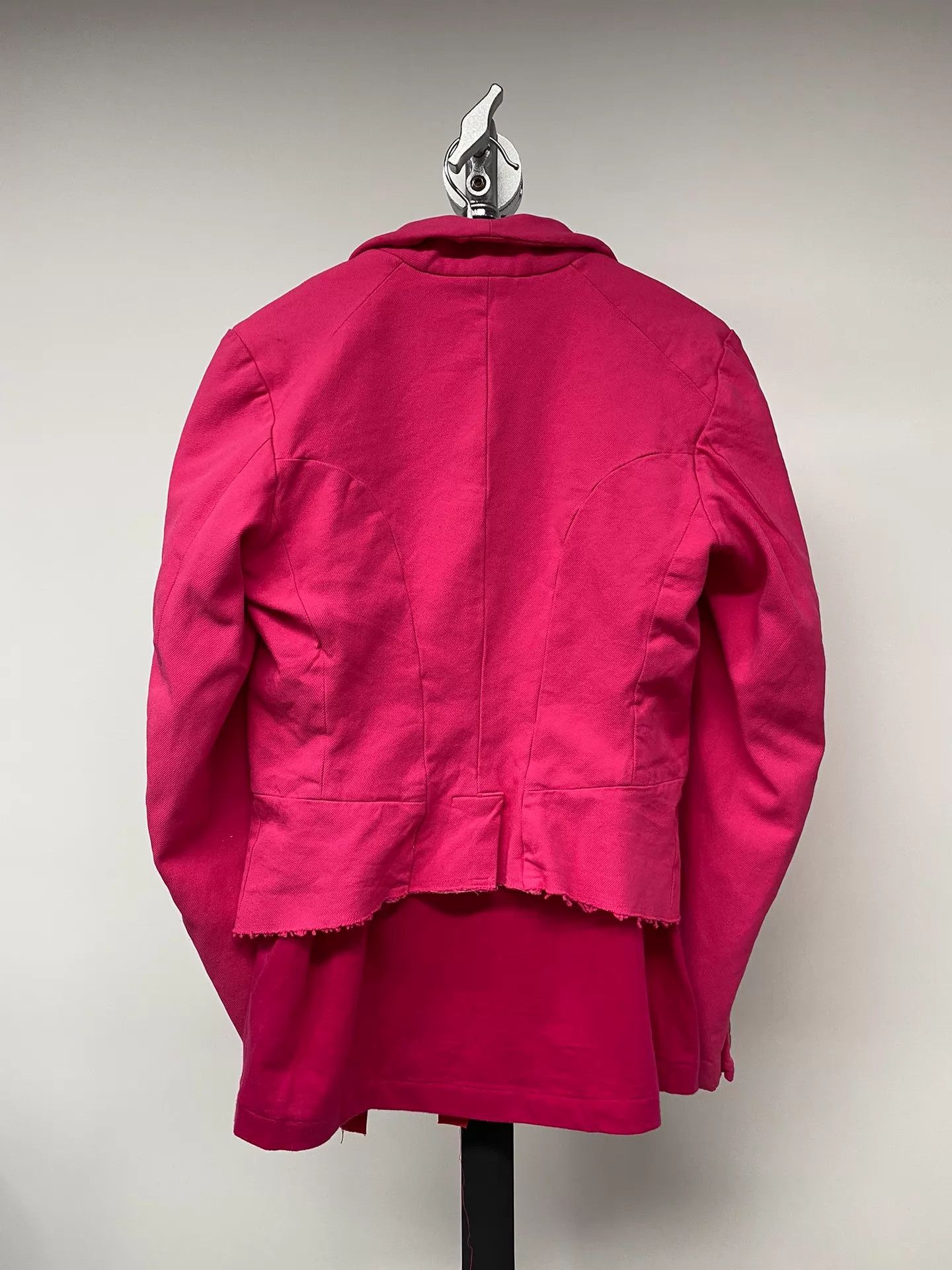 Comme des Garcons Comme des Garcons Heart Neck Fuchsia Blazer Size S / US 4 / IT 40 - 3 Thumbnail