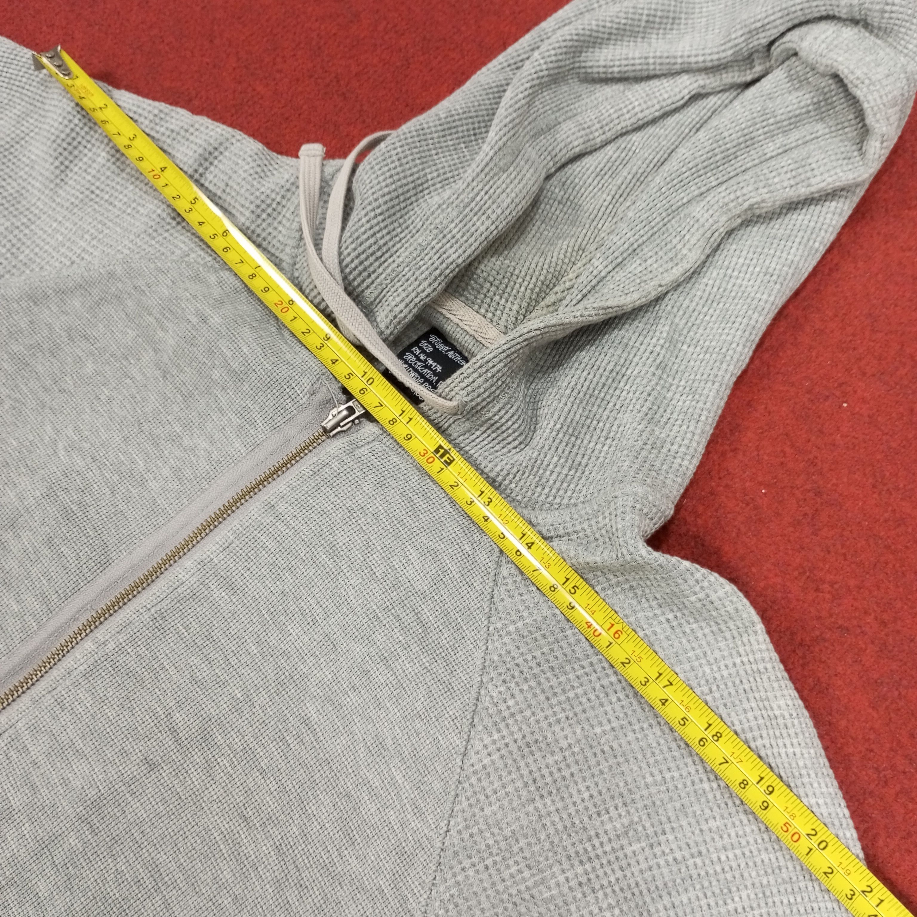 Stussy × Vintage Stussy Streetwear Skateboard Style Custom Art Zipper Hoodies Size US M / EU 48-50 / 2 - 12 Thumbnail