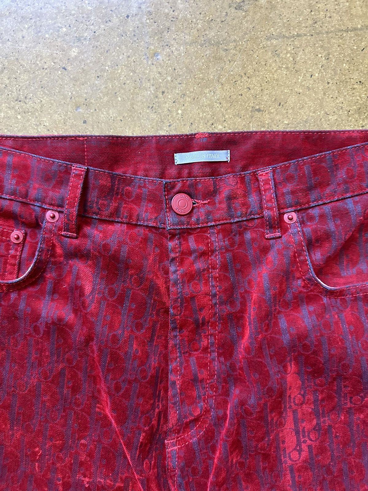 Dior × ERL Dior ERL Oblique Pants Chinese New Year Special Edition Size US 32 / EU 48 - 7 Thumbnail