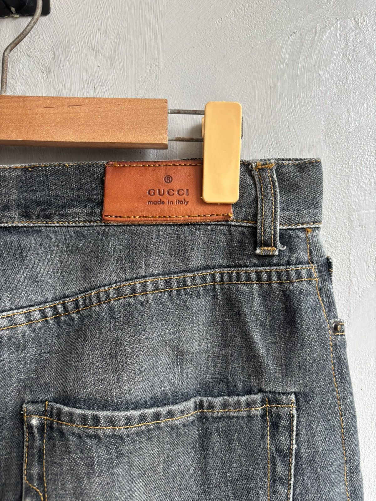 Gucci Gucci by Tom Ford flare denim pant Size US 31 - 4 Thumbnail