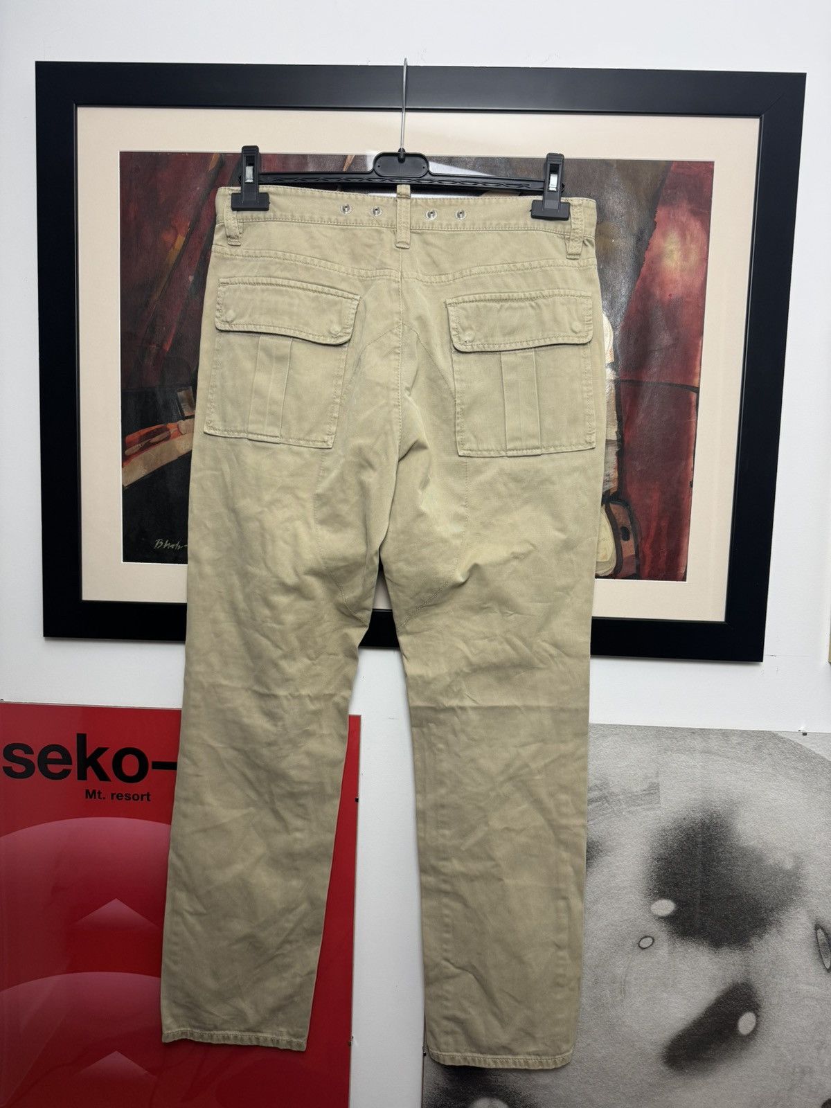 Dsquared2 Dsquared2 Luxury Pant Rare Beige Slim Fit High End Hype Size US 30 / EU 46 - 2 Thumbnail