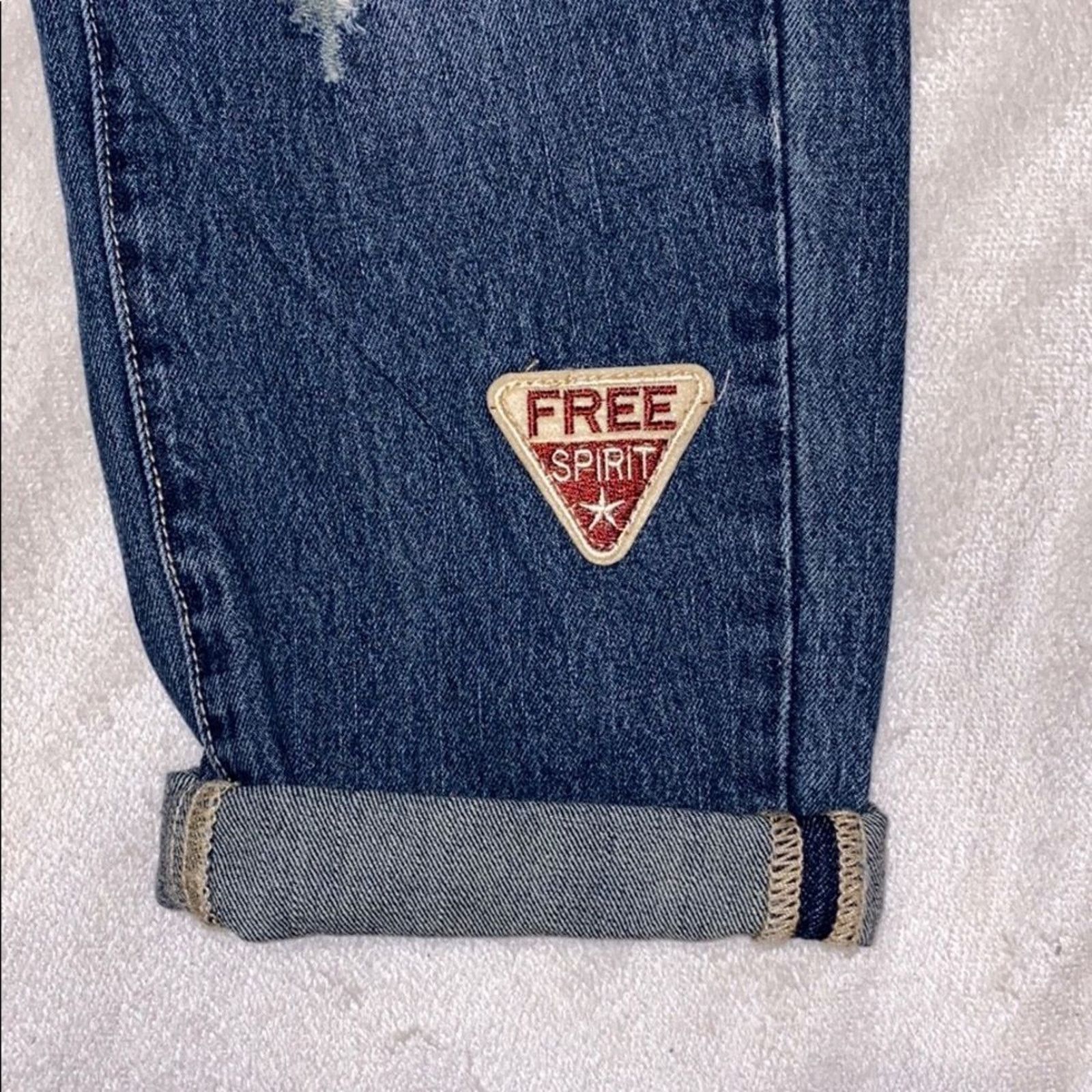 Other Articles of Society Patchwork Destroyed Denim Jeans | Sz 27 Size 27" / US 4 / IT 40 - 3 Thumbnail
