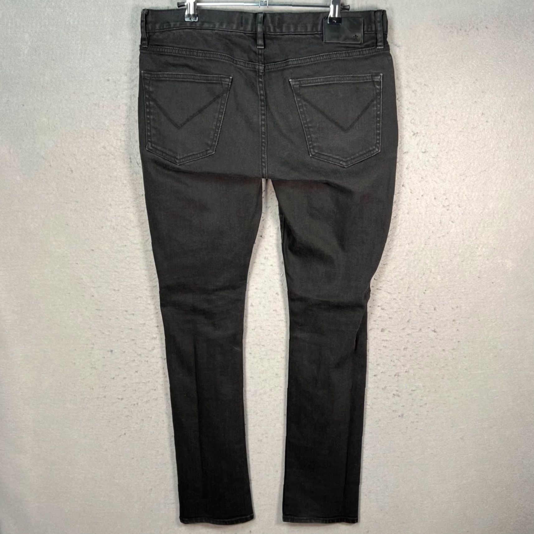 John Varvatos John Varvatos Mens Jeans Black Slim Fit Denim Size 33 Size US 33 - 2 Thumbnail