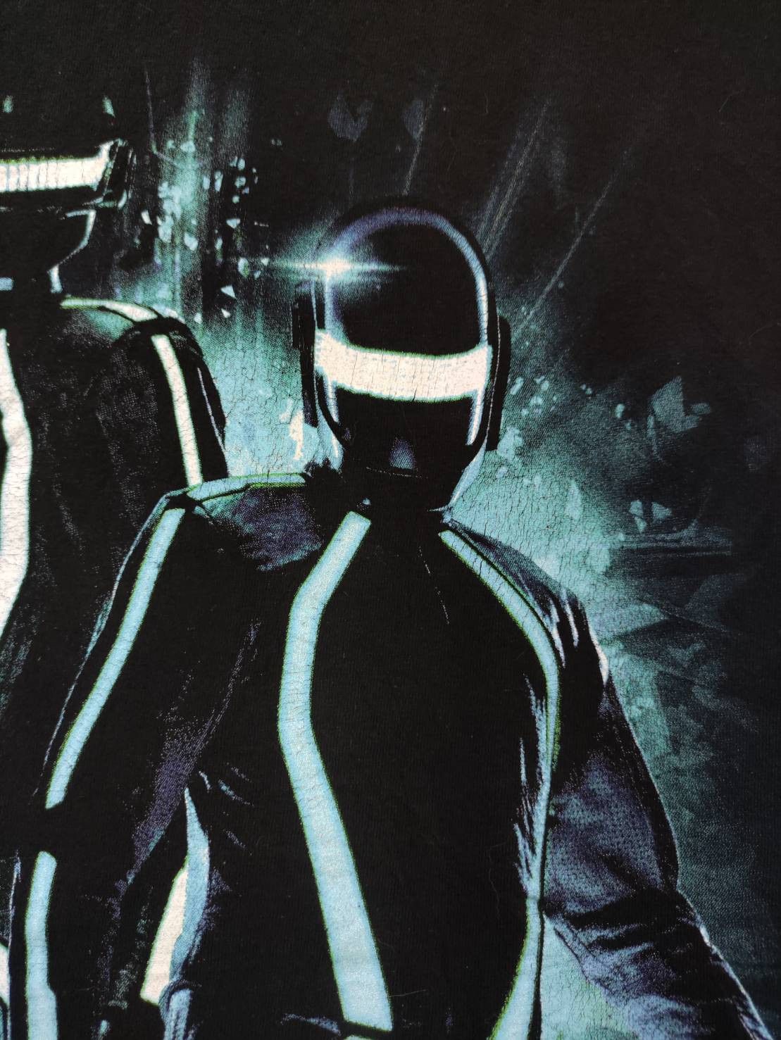 Band Tees Daft Punk x Disney " Tron Legacy " Movie Promo T-Shirt Size US M / EU 48-50 / 2 - 6 Thumbnail