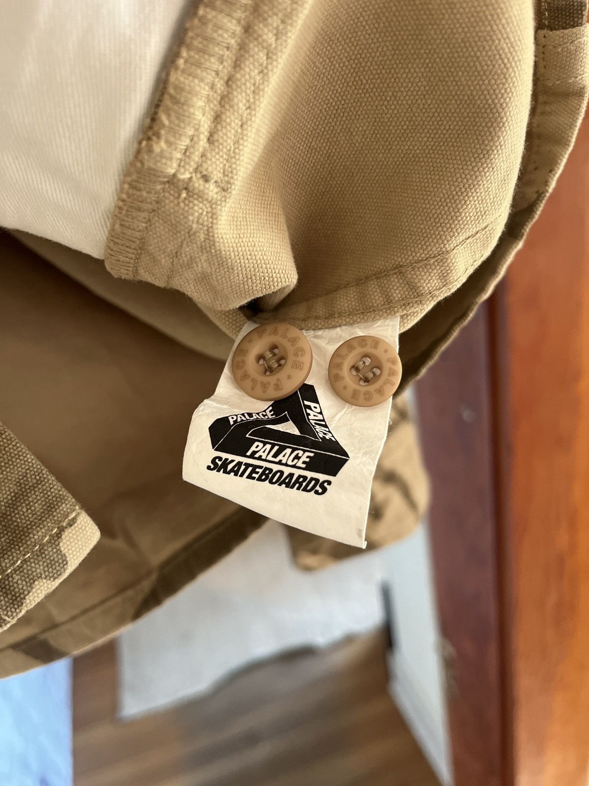 Palace Palace camo canvas shirt Size US L / EU 52-54 / 3 - 4 Thumbnail
