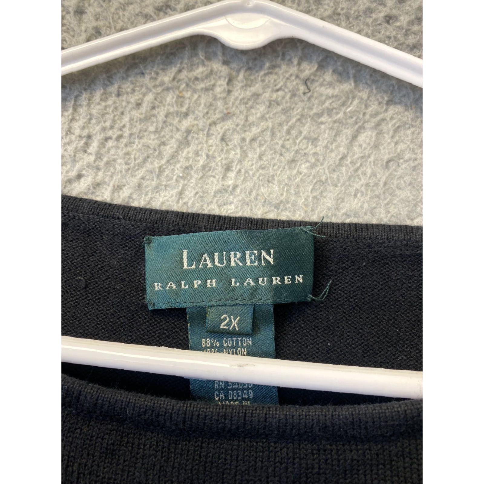Ralph Lauren Lauren Ralph Lauren Sweater 2XL Womens Long Sleeve Pullover Black Casual Stretch Classic Size XXL / US 16-18 / IT 52-54 - 3 Thumbnail