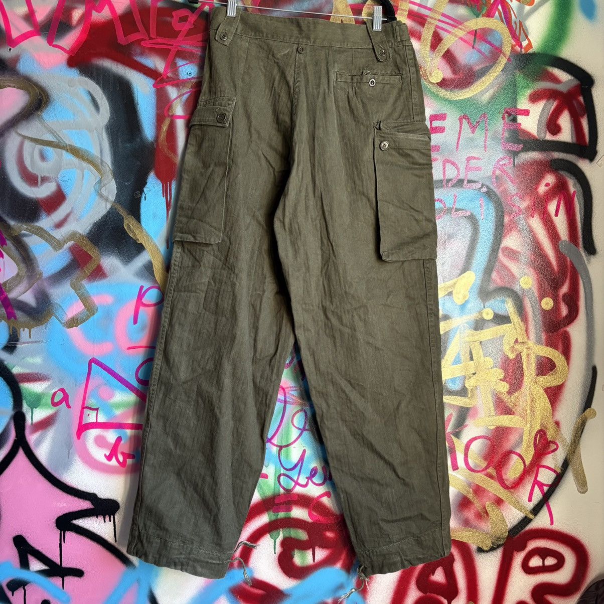 Vintage Vintage Dutch Green Military Army Cargo Pants Size 32 Size US 32 / EU 48 - 1 Thumbnail