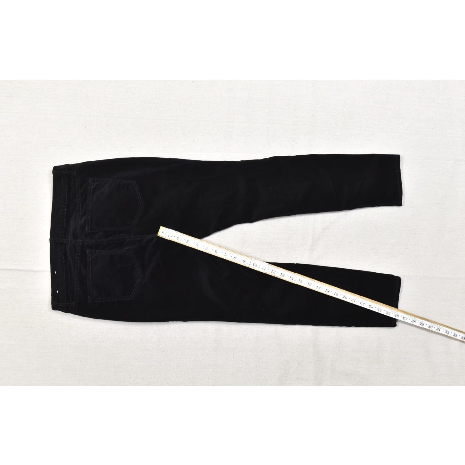 Loft LOFT Outlet Modern Skinny Corduroy Pants Women's 6P Petite Black Cotton Stretch Slim & Stretch Size 28" / US 6 / IT 42 - 2 Thumbnail