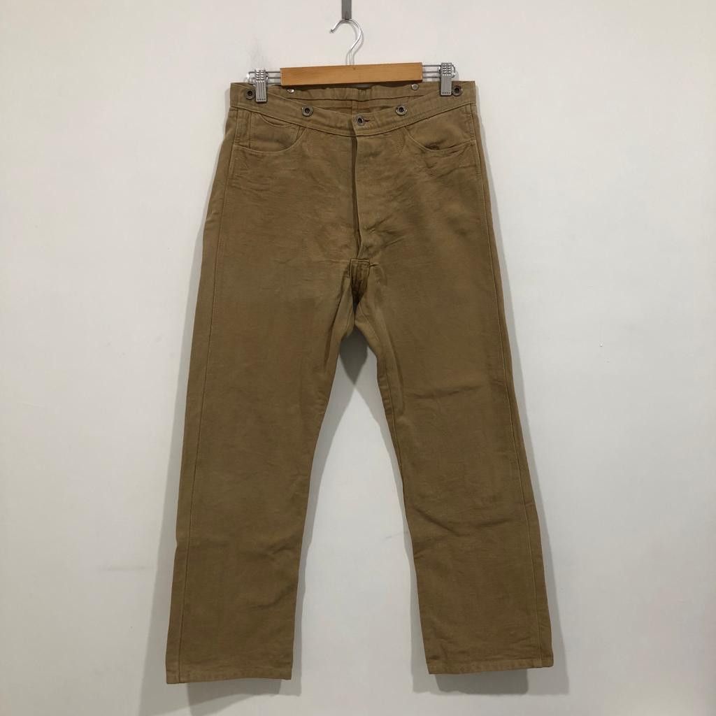Japanese Brand Warehouse Backbuckle Jeans Size US 30 / EU 46 - 1 Thumbnail