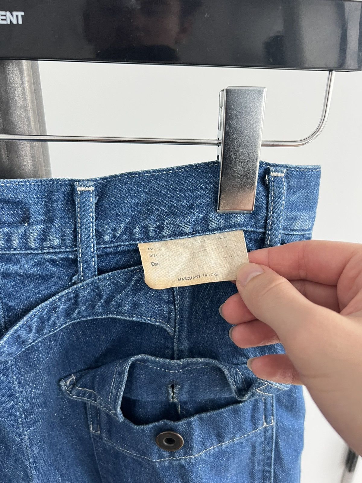 Kapital Blue Patch Pocket Denim Size 26" / US 2 / IT 38 - 5 Thumbnail