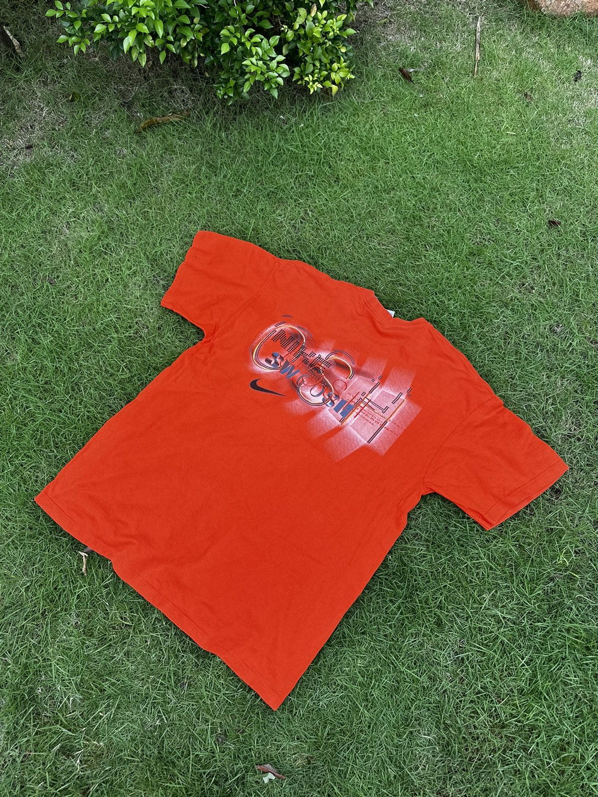 Nike × Vintage NIKE SWOOSH VINTAGE BIG LOGO T-SHIRT Size US L / EU 52-54 / 3 - 2 Thumbnail