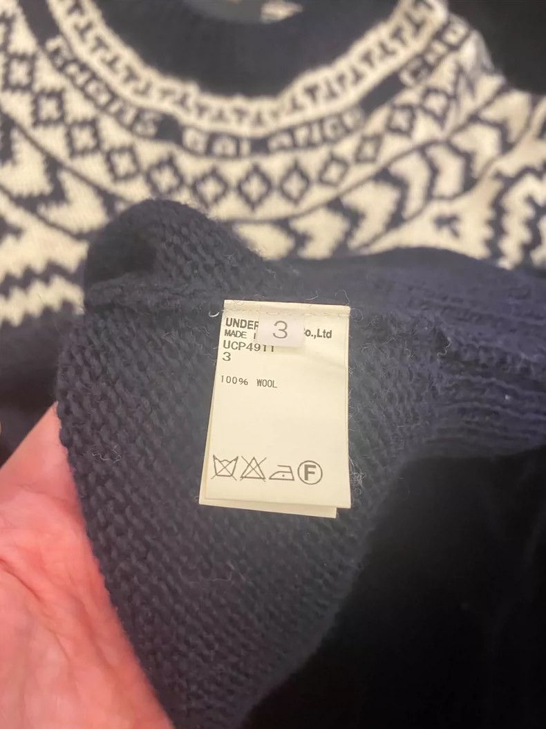 Undercover Undercover 14aw Main Line Pure Wool National Snow Handle S Size US L / EU 52-54 / 3 - 7 Thumbnail