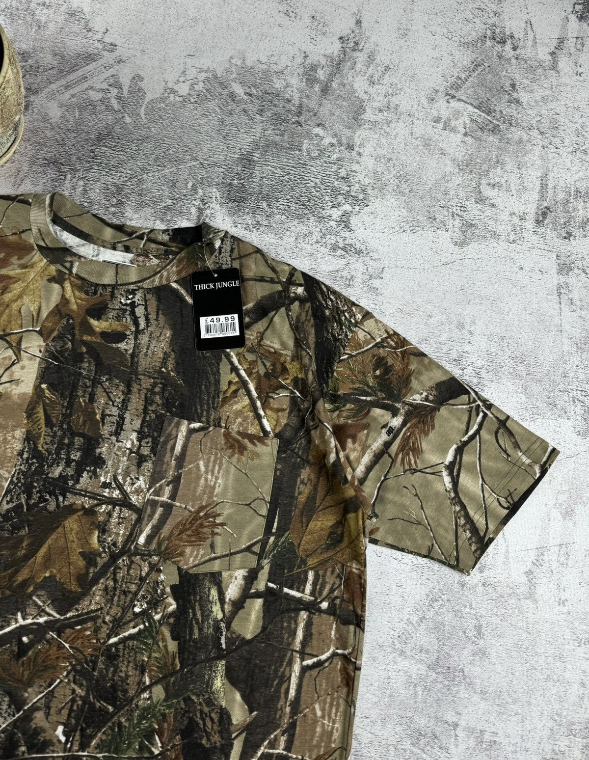 Realtree Vintage NEW Camo Realtree Thick Jungle Army Y2K T Shirt Tee Size US XXL / EU 58 / 5 - 5 Thumbnail