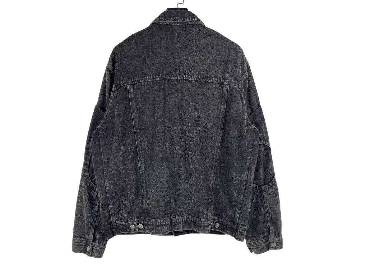 By Far Far Archive Washed Armor Denim Jacket J31 Size US M / EU 48-50 / 2 - 2 Thumbnail