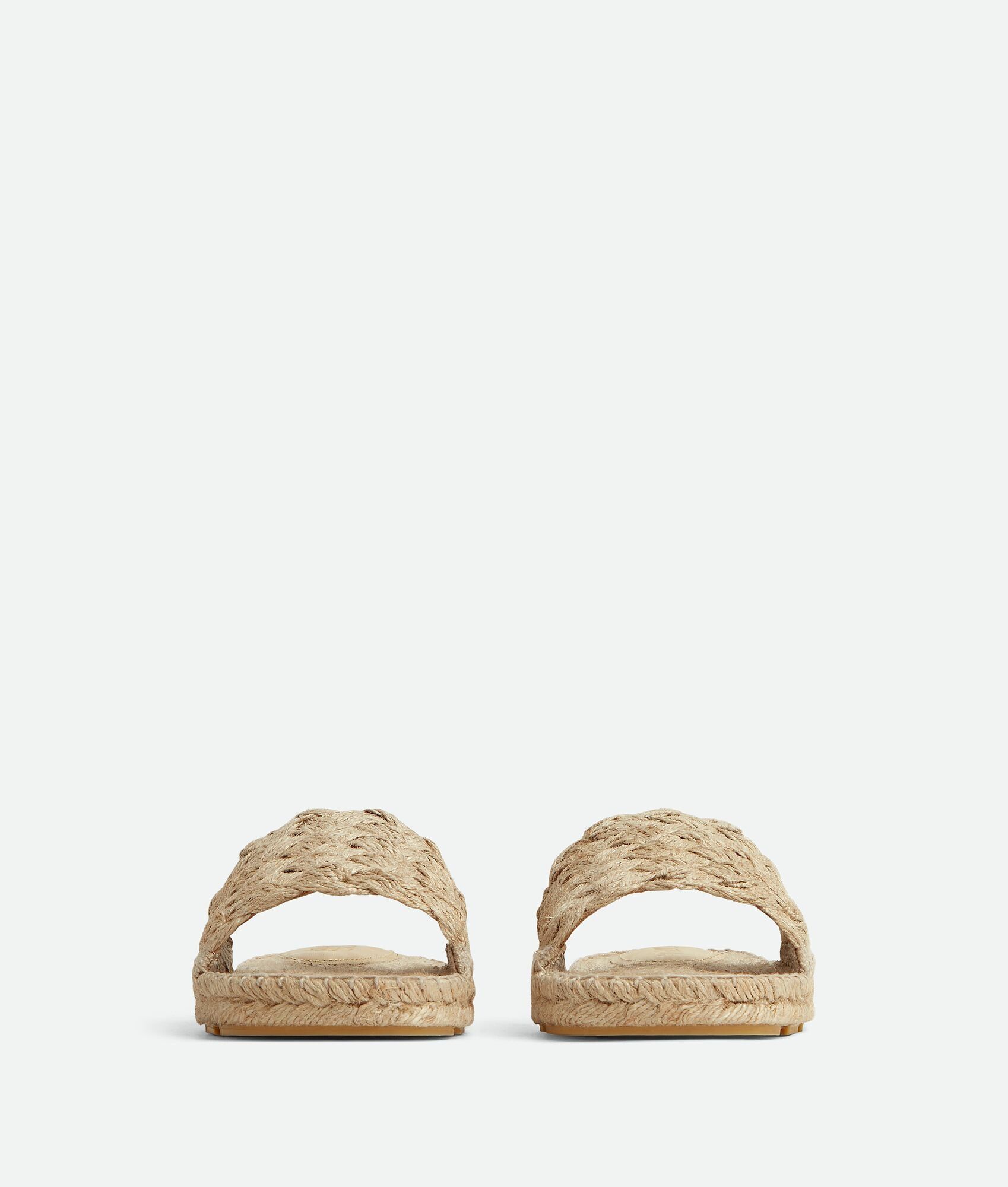 Bottega Veneta o1bcso1str0725 Jack Espadrilles Sandals in Cane Sugar Size US 7 / IT 37 - 2 Thumbnail