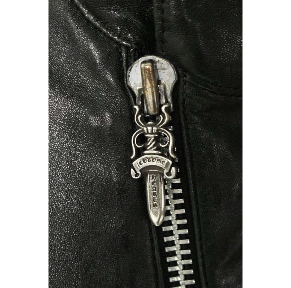Chrome Hearts Chrome Hearts Lambskin Dagger Zip Jacket Size US S / EU 44-46 / 1 - 3 Thumbnail