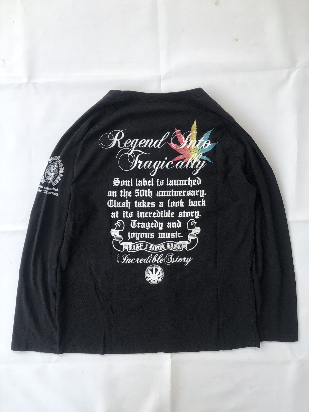 If Six Was Nine Poem Marijuana Selesta LongSleeve Japanase Style Tee Size US L / EU 52-54 / 3 - 2 Thumbnail