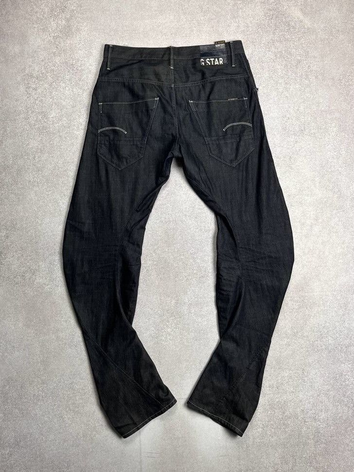 G-Star × Vintage Vintage G-star Raw Big Logo Denim Jeans Y2K Rare Size US 34 / EU 50 - 4 Thumbnail