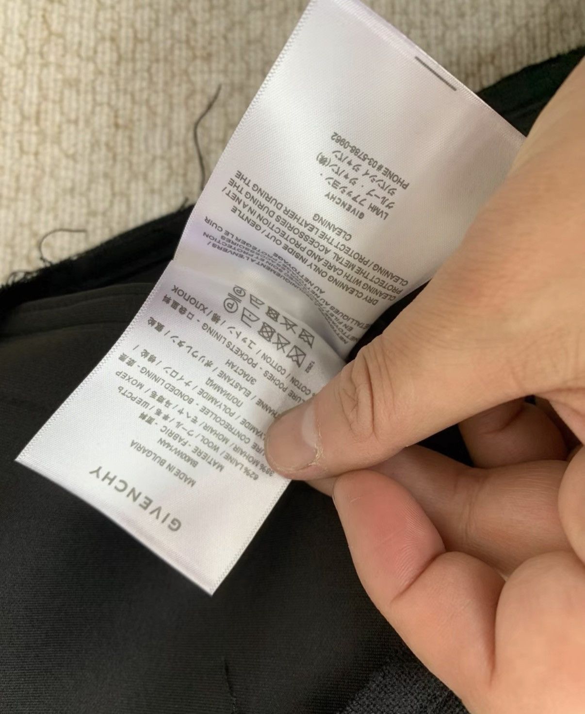 Givenchy GIVENCHY Heavyweight Multi-Pocket Journalist Vest in Black Size US M / EU 48-50 / 2 - 6 Thumbnail