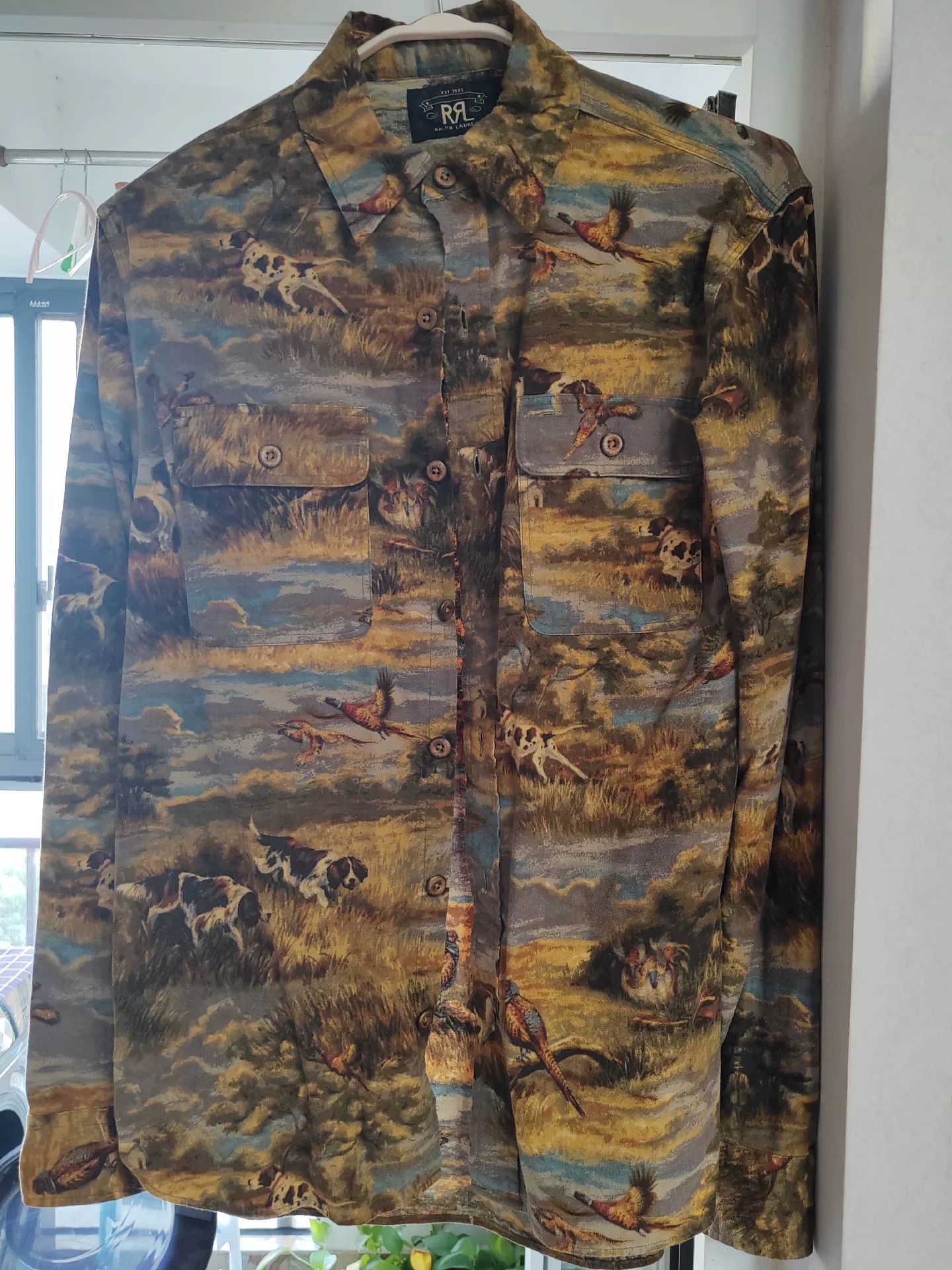 RRL Ralph Lauren RRL Duck Hunting Shirt Size US S / EU 44-46 / 1 - 1 Thumbnail